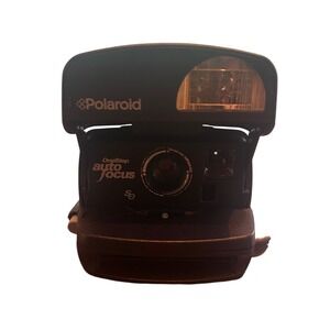 Polaroid OneStep AutoFocus‎ SE Instant Film Camera Navy Blue 600 Series Vintage